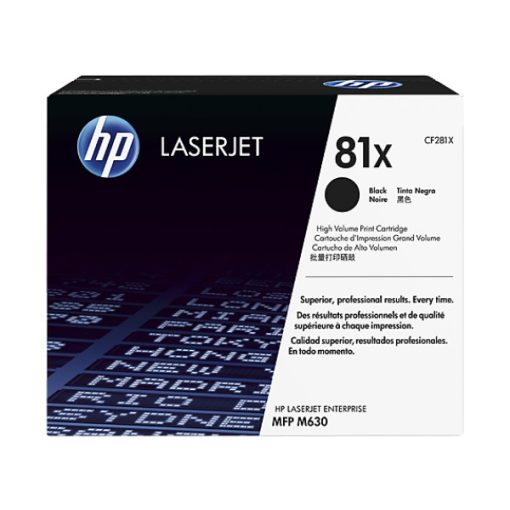 HP CF281X Genuin Black Toner Hp 81X