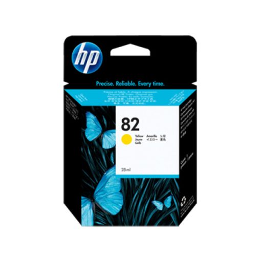 HP CH568A HP82 Genuin Yellow Plotter Ink Cartridge