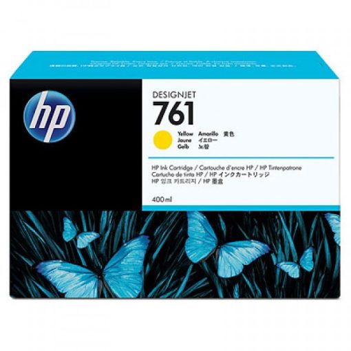 HP CM992A HP761 Genuin Yellow Plotter Ink Cartridge