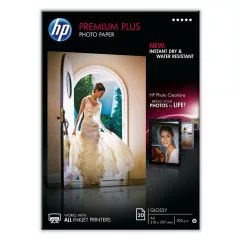   HP A/4 Prémium Plus Fényes Fotópapír 20lap 300g (Eredeti)
