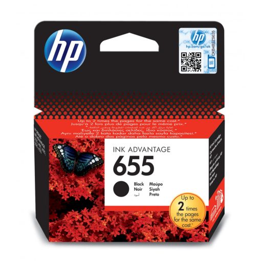 HP CZ109AE No.655 Genuin Black Ink Cartridge