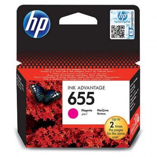 HP CZ111AE No.655 Eredeti Magenta Tintapatron