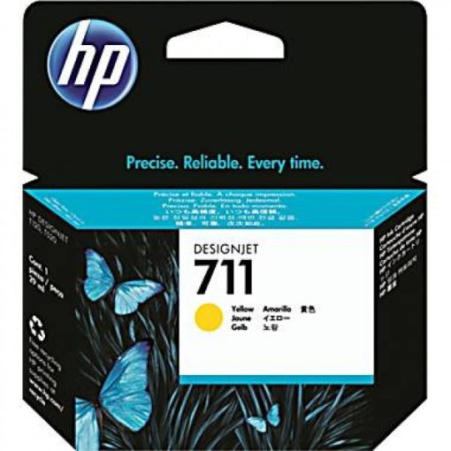 HP CZ132A HP711 Eredeti Sárga Plotter Tintapatron