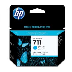 HP CZ134A HP711 Eredeti Cián Plotter Tintapatron