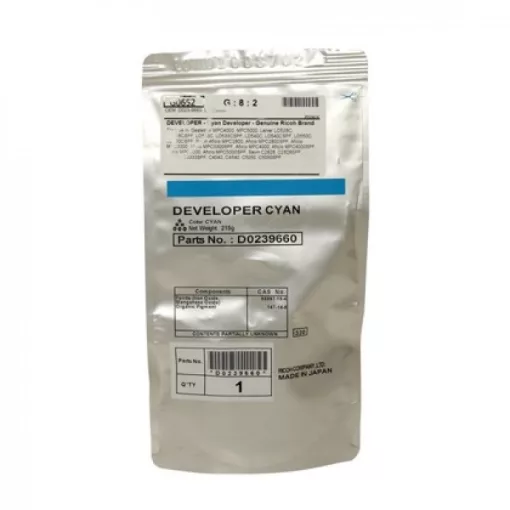 Ricoh MPC3300 Genuin Cyan Developer