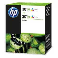 HP D8J46AE Patron 2 pack TriCol No.301XL (Eredeti)