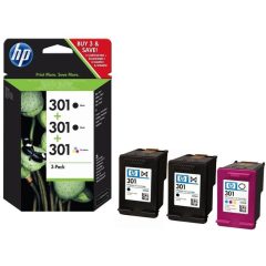 HP E5Y87EE No.301 Genuin Multipack Ink Cartridge