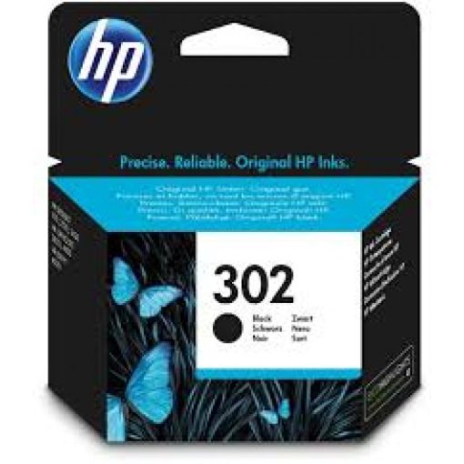 HP F6U66AE No.302 Genuin Black Ink Cartridge