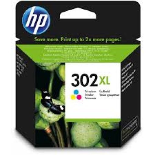 HP F6U67AE - No.302XL Genuin Háromszínű CMY Ink Cartridge