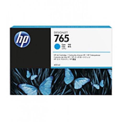 HP F9J52A HP765 Genuin Cyan Plotter Ink Cartridge