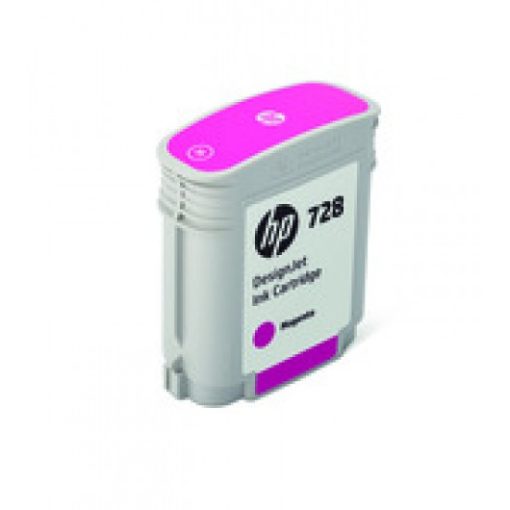 HP F9J62A HP728 Eredeti Magenta Plotter Tintapatron