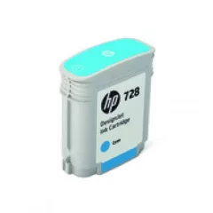HP F9J63A HP728 Eredeti Cián Plotter Tintapatron