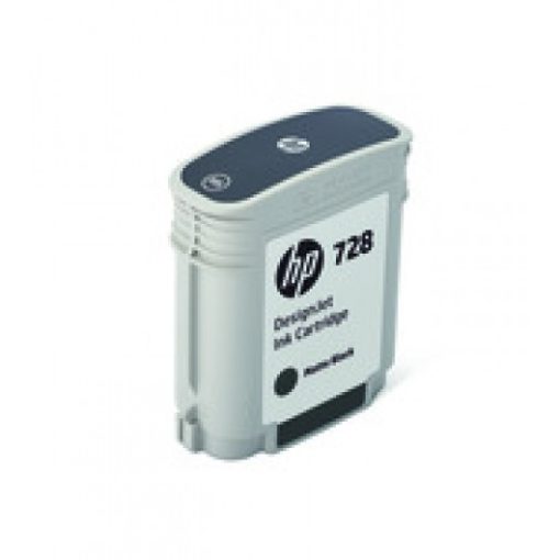 HP F9J64A HP728 Genuin Black Plotter Ink Cartridge