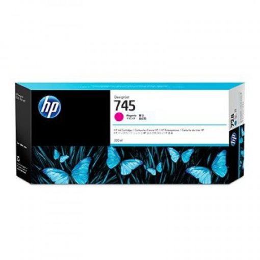 HP F9K01A HP745 Genuin Magenta Plotter Ink Cartridge