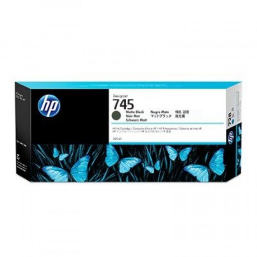 HP F9K05A M HP745 Genuin Black Plotter Ink Cartridge