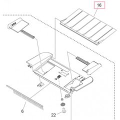 CA FE4-0738 Tray document MF211