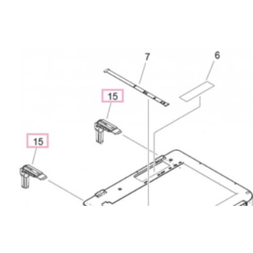 CA FE4-4953 Hinge MF231/MF232