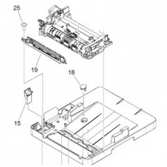 CA FM1-P584 Paper feed guide MF443