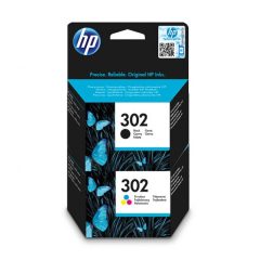   HP No.302 Bogo F6U66AE F6U65EE Genuin Multipack Ink Cartridge