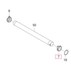 Kyocera 302F725070 bushing Rear CT  (For use)