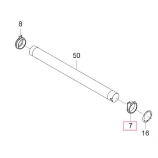 Kyocera 302F725070 bushing Rear CT  (For use)