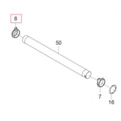 Kyocera 302F725080 bushing Front CT  (For use)