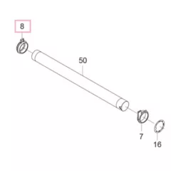 Kyocera 302F725080 bushing Front CT  (For use)