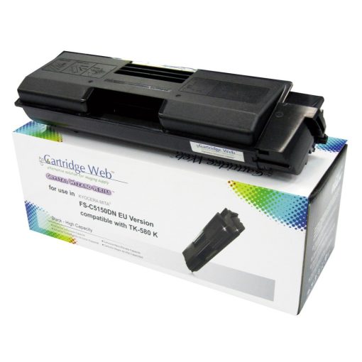 KYOCERA TK580 Utángyártott Cartridge WEB Fekete Toner