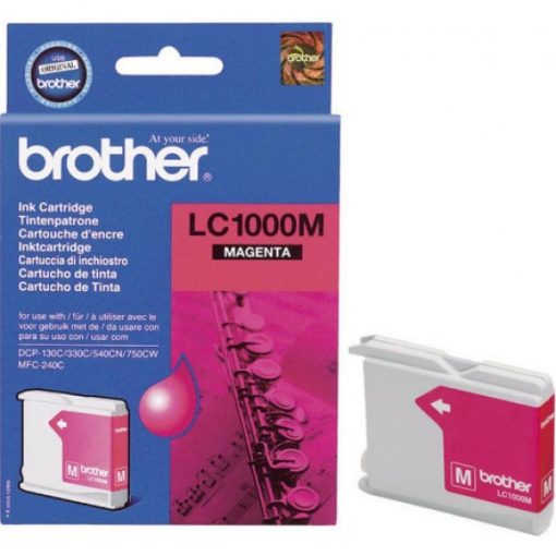 Brother LC1000M Eredeti Magenta Tintapatron