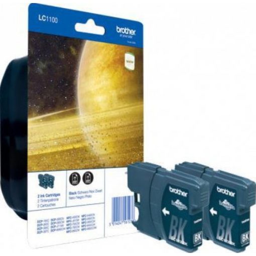 Brother LC1100BK2 Genuin Multipack Ink Cartridge