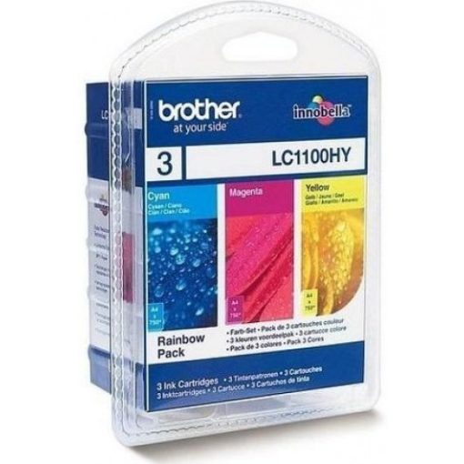 Brother LC1100HYCMY Genuin Multipack Ink Cartridge
