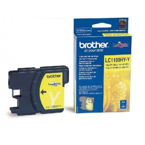 Brother LC1100HYY Eredeti Yellow Tintapatron