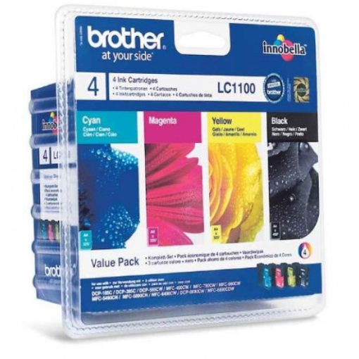 Brother LC1100BKCMY Genuin Multipack Ink Cartridge
