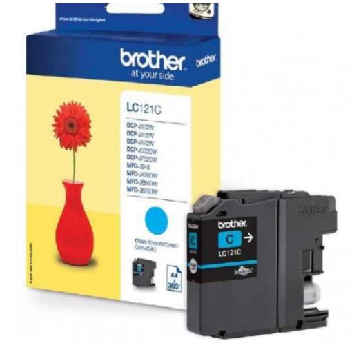 Brother LC121C Genuin Cyan Ink Cartridge