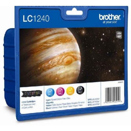 Brother LC1240BKCMY Genuin Multipack Ink Cartridge