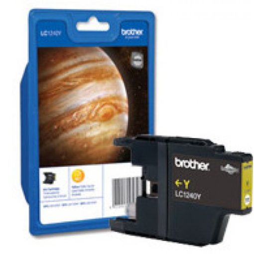 Brother LC1240Y Genuin Yellow Ink Cartridge