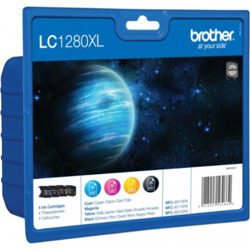 Brother LC1280XLBKCMY Eredeti Multipack Tintapatron