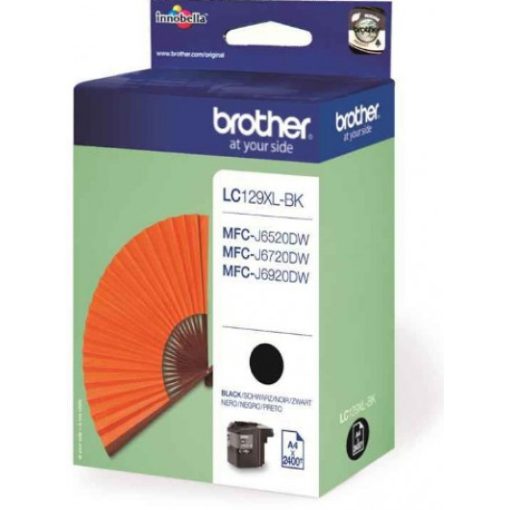 Brother LC129XLBK Eredeti Fekete Tintapatron