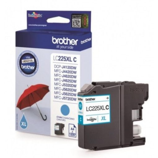 Brother LC225XLC Genuin Cyan Ink Cartridge