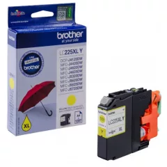 Brother LC225XLY Genuin Yellow Ink Cartridge