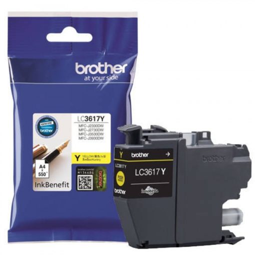 Brother LC3617Y Genuin Yellow Ink Cartridge