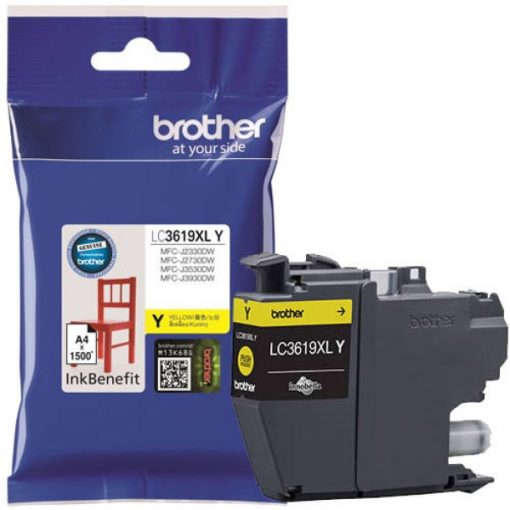 Brother LC3619XLY Genuin Yellow Ink Cartridge