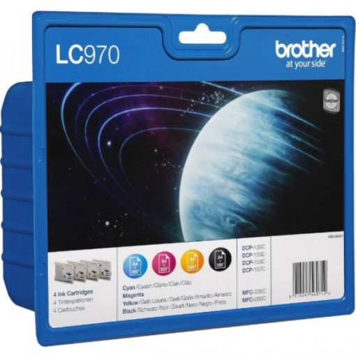 Brother LC970BKCMY Genuin Multipack Ink Cartridge