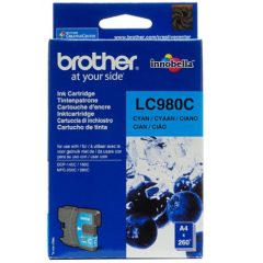 Brother LC980C Eredeti Cyan Tintapatron