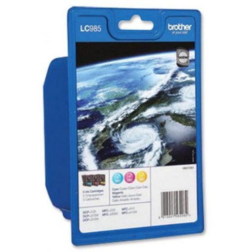 Brother LC985CMY Genuin Multipack Ink Cartridge