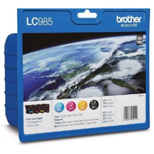 Brother LC985BKCMY Genuin Multipack Ink Cartridge