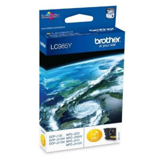 Brother LC985Y Genuin Yellow Ink Cartridge