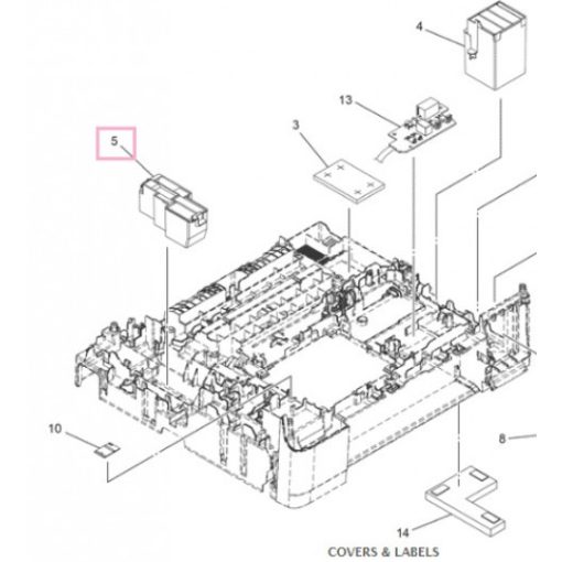 BR LEG739001 Flushing box DCP-J100