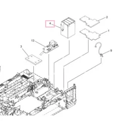 BR LEK119001 Ink absorber box DCP-J100