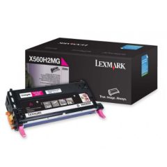 Lexmark X560 10K Eredeti Magenta Toner